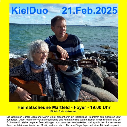 Konzert: KielDuo am 21.02.2025